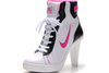 Nike Dunk SB Mid Heels White/Pink/Black