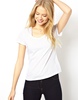 white basic t-shirt