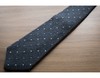 Turnbull & Asser Cashmere, Wool & Silk Grey Spotted Tie