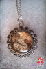 Lord of the Rings Middle Earth Map Cameo Necklace