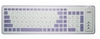 CBR KB 1002D «TWISTER» White-Purple USB