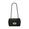 MULBERRY Lily Black Soft Grain Leather With Soft Gold