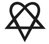 Татуировка "Heartagram"!