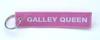 "Galley Queen" Embroidered Key Ring Banner