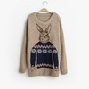 Jumper with Rabbit print