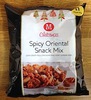 Spicy oriental snack mix