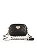 DKNY QUILTED NAPPA LEATHER CAMERA BAG