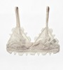 Lace triangle bra