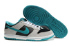 Menˊs Nike Dunk Low Pro SB In Black/Wolf Grey & New Green Design Basketball Shoes