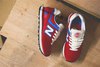 Кроссовки New Balance красные retro red and blue