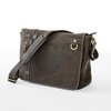 OUROBOROS LEATHER MESSENGER BAG