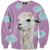 MR. GUGU & Miss GO Lama sweater