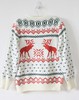 Japanese fashion cute elk loose sweaters