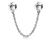 Pandora Hearts silver safety chain