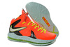 King LeBron James 10 P.S. Elite Total Crimson Fiberglass-Black-Volt (Men Size)