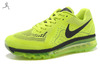 Nike Running Air Max 2014 Volt And Black Trainers Mens