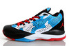 Chicago "Clippers Camo" Mens Jordan Air CP3.VII Sports Sneakers-Blue/Black/Red/White