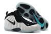 Nike Air Foamposite Pro White Black and Teal Colors Penny Hardaway Training Shoes