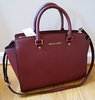 MICHAEL KORS  Selma Large Saffiano Leather Satchel