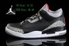 Nike Michael Air Jordan 3 (III) Sneakers Black/Varsity Red/Cement Size 14 and Size 15 Mens