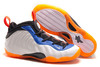 Latest Penny Hardaway "Knicks Home" Air Foamposite One Blue/White/Orange Sports Shoes