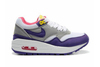 Womens Air Max 1 Club Purple White Matte Silver Shoes