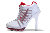 Air Max High Heels Womens Size with White - Red Mahogany & Sport Red