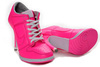 Deep Pink Nike Dunk Heels SB Low Shoes Ladies Style