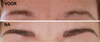 Permanente make-up eyebrowns