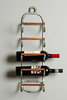 Track storage wine rack