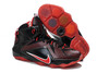 Latest Nike Air LeBron XII Mens Basketball Trainers Black/Red Colorway