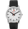 Simply Elegant Polished-Steel Watch by Mondaine