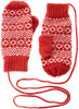 red mittens