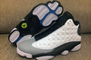 Nike Female Jordan Sports Shoes Retro 13 XIII Olympic Colorway: Black Grey White