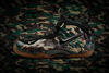 Nike Foamposite Pro"Army Camo" Mens Size Sneakers With Black Upper Maize-Army Green Light Brown Gum Colorways