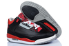 Popular Men Athletic Shoes Fire Red and Black Nike Air Jordan 3 III "Wild Bandit"