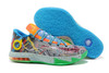 Nike KD VI(6) "What the KD" Hoop Purple/Urgent Orange-Shark Limited Release For Sale