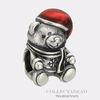 Pandora Silver Christmas Bear