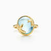 Olive Leaf Ring Topaz