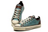 Converse Blue Brown Shoes