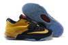 Cheap Sale Nike Brand Black/Gold Zoom KD 7 Basketball Trainers