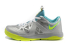 Lebron James Nike Zoom ST II - Metallic Silver/Neon Green for Men