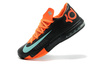 Durant Shoes For Men KD 6 VI Texas Black Green Glow Urban Orange