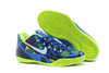 Zoom Kobe 9 IX EM Low Cut Female Trainers - "Brazil" Game Royal/White/Venom Green Colorway