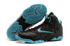 Air LeBron 11 "Jade Glaze" Mens Sports Sneakers in Colorway Black/Diffused Jade/Light Crimson