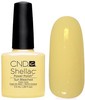 лак CND Shellac #90546 Sun Bleached Светло-желтый эмалевый