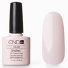 лак CND Shellac #4 Romantique Светло-розовый плотный эмалевый