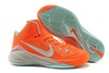 Light Magnet Grey Hyper Turquoise and Crimson Nike XDR Lunar Hyperdunk 2014 Basketball Footwear