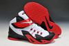 LeBron James Soldier 8 White Obsidian University Red Mens Sports Footwear - USA