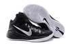 Metallic Silver with Black and White Colorway Nike Brand Lunar Hyperdunk 2014 Mens Training Shoes